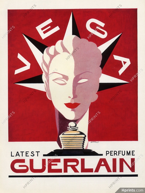 Guerlain (Perfumes) 1938 Darcy, Vega