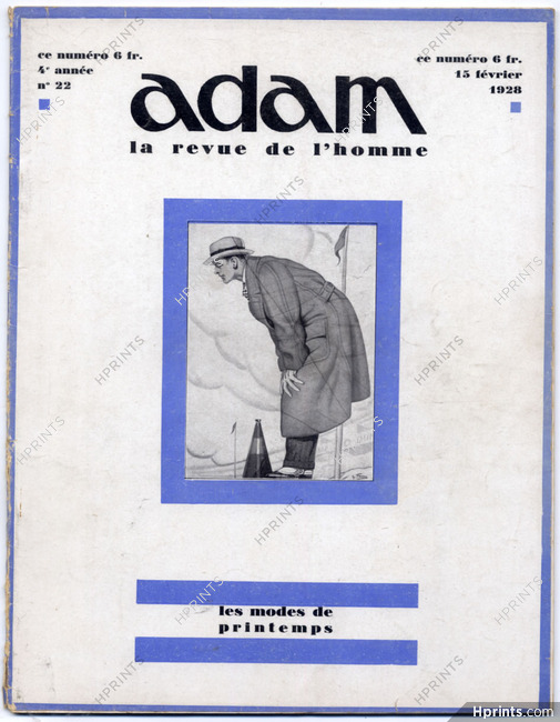 Adam La Revue de l'Homme 1928 N°22 Les Modes de Printemps