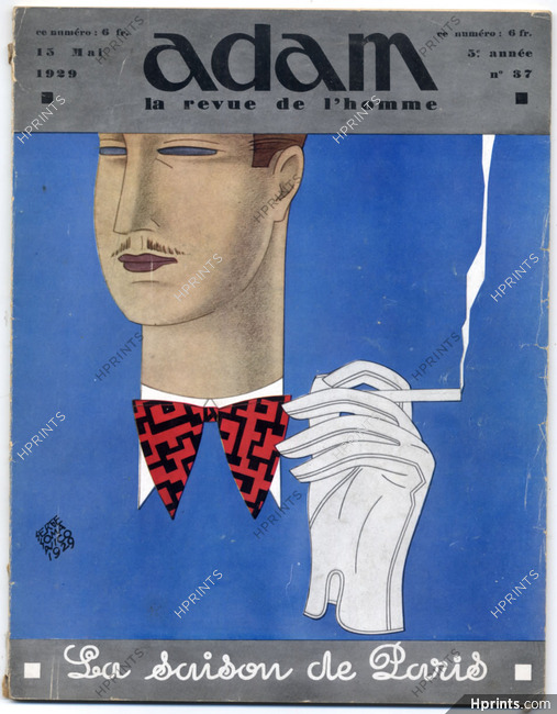 Adam La Revue de l'Homme 1929 N°37 La Saison de Paris, Serge Somalvico