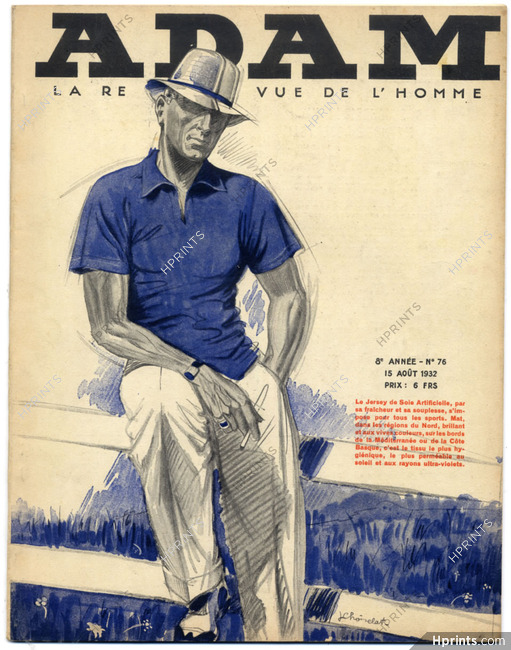 Adam La Revue de l'Homme 1932 N°76 Jean Choiselat