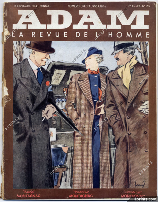 Adam 1934 N°103 Max H. Lang, Montagnac, Bouquinistes Paris