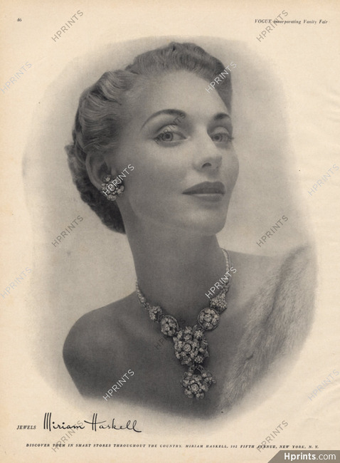 Miriam Haskell (Jewels) 1949