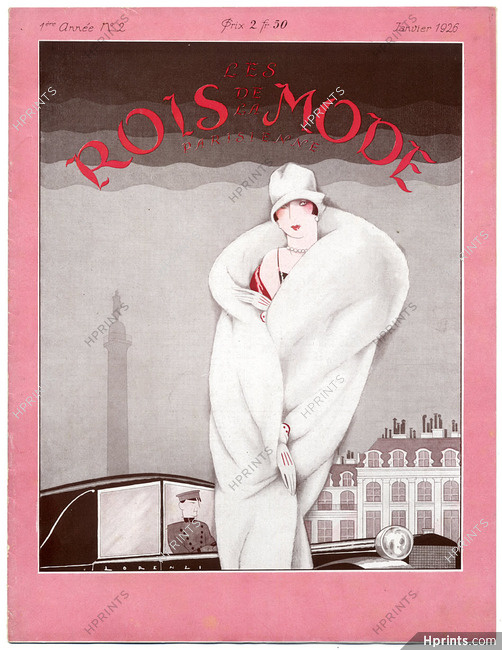 Les Rois de la Mode Parisienne 1926 Lorenzi, Place Vendôme