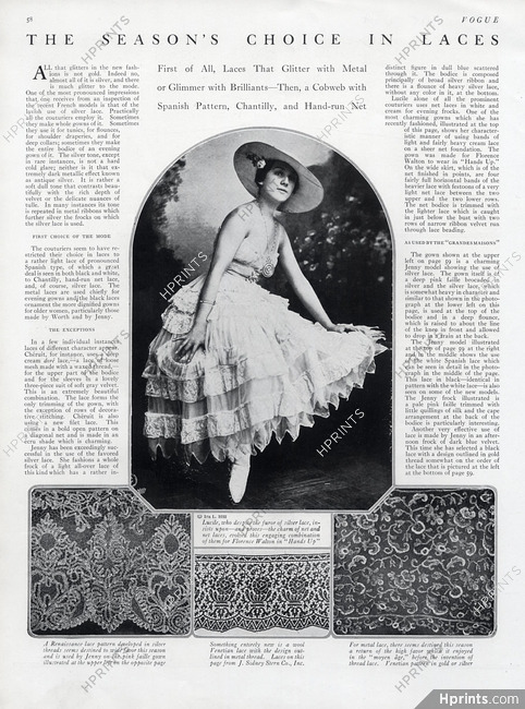 Lucile - Lady Duff Gordon 1915 Lace