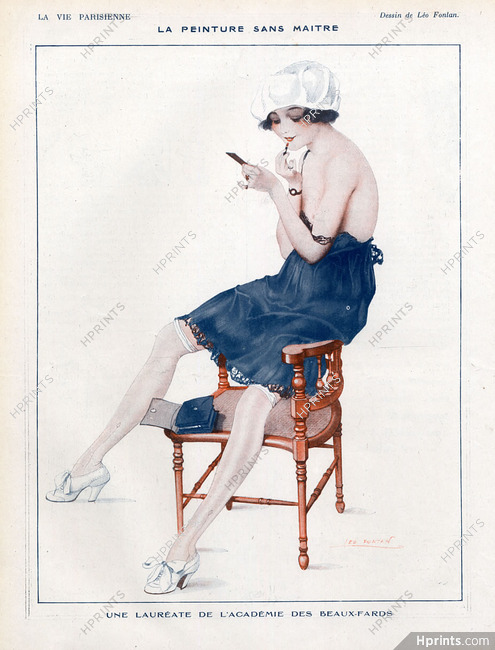 La Peinture Sans Maître, 1918 - Léo Fontan Making-Up