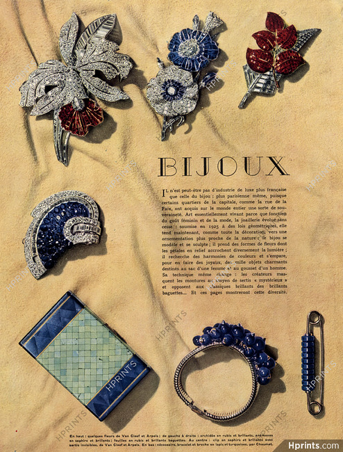 Bijoux, 1936 - Van Cleef & Arpels, Chaumet