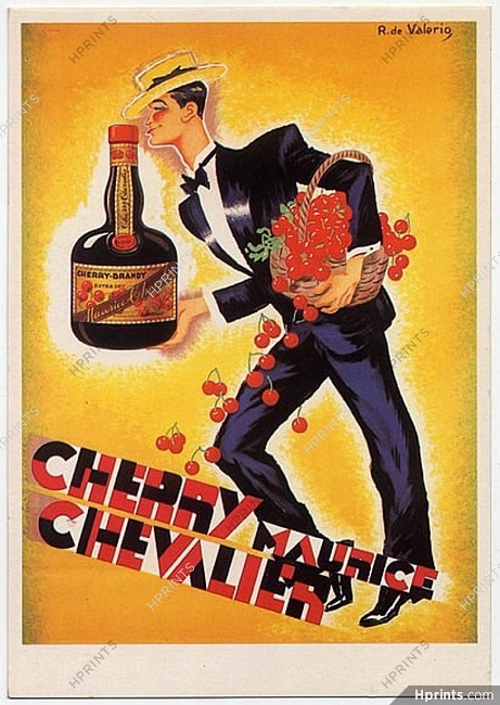 Cherry Maurice Chevalier 1930 Roger de Valerio