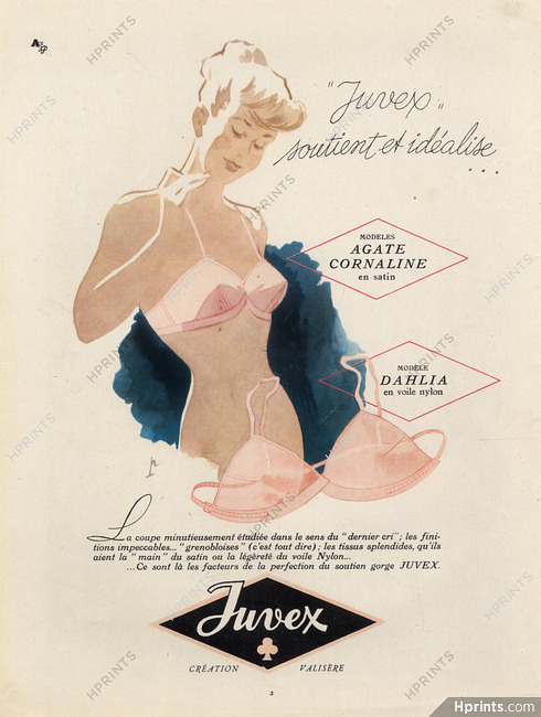 Juvex (Bras) 1948 Valisère, Paulin