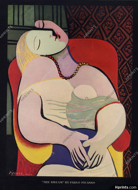The Dream, 1943 - Pablo Picasso