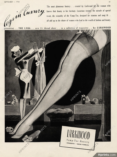 Larkwood 1938 Stockings, Ty Mahon