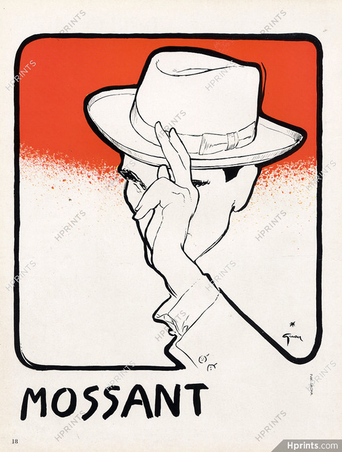 Mossant 1952 René Gruau