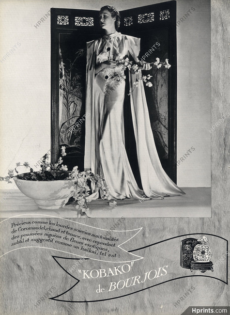 Bourjois (Perfumes) 1936 Kobako