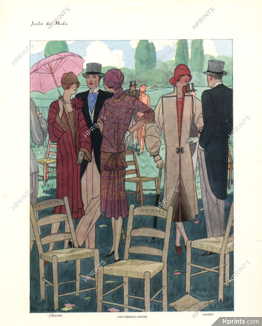 Pierre Mourgue 1926 Chanel, Louiseboulanger, Poiret
