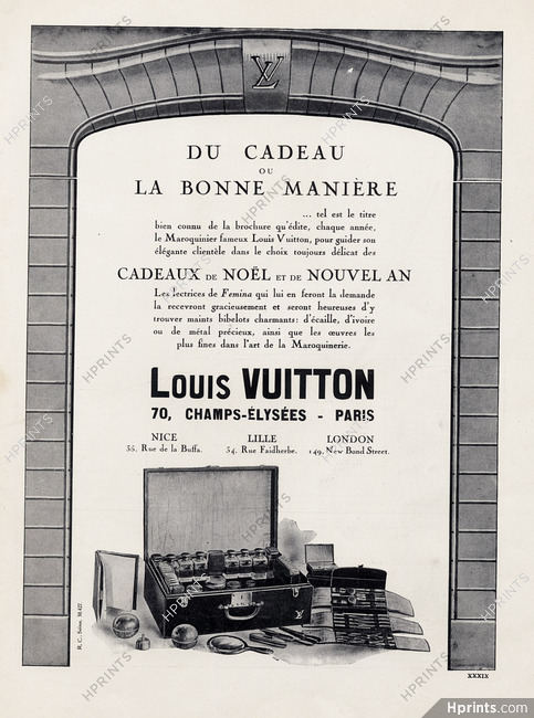Louis Vuitton (Luggage) 1920