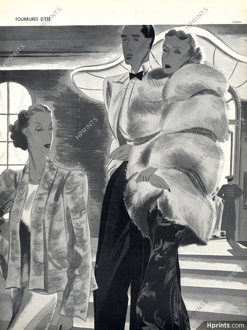 Weil (Fur Clothing) 1932 Fourrures d'été, Léon Bénigni