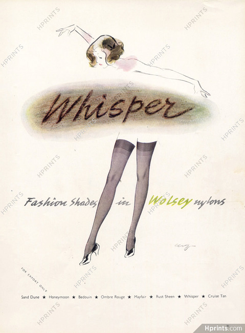 Wolsey (Stockings) 1949 Whisper