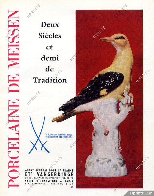 Meissen (Porcelain) 1957 bird