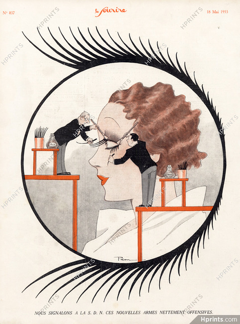 Pem 1933 Eyelashes, Make Up, Le Sourire