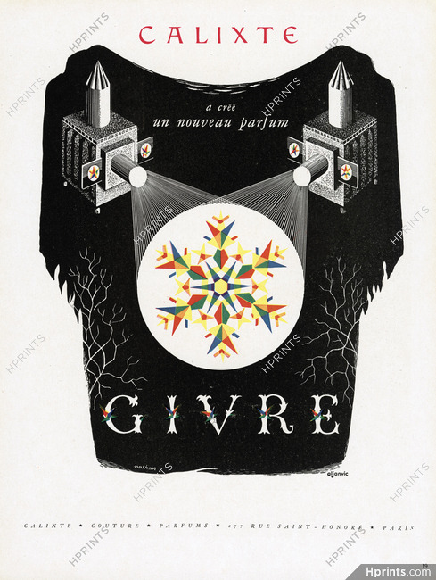 Calixte (Perfumes) 1946 Givre, Nathan