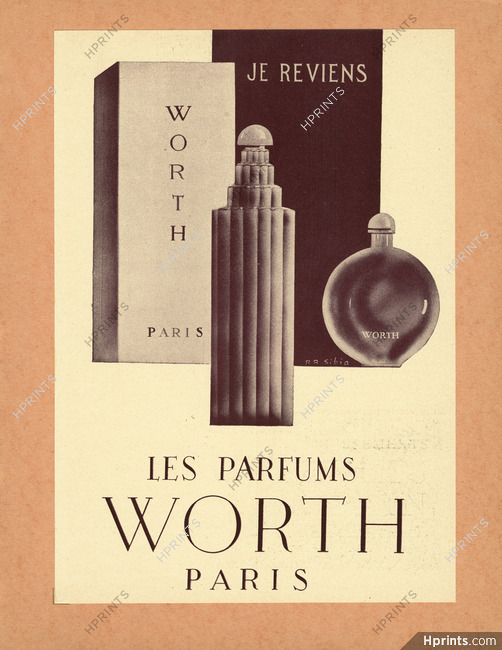 Worth (Perfumes) 1947 Je Reviens, R. B. Sibia
