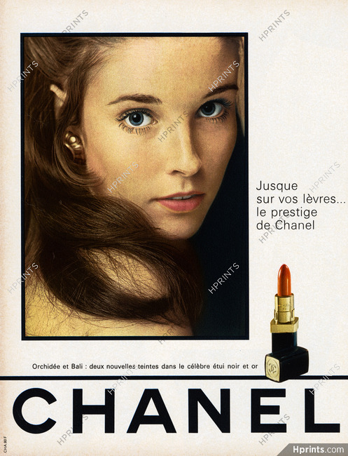Chanel (Cosmetics) 1968 Orchidee & Bali Lipstick
