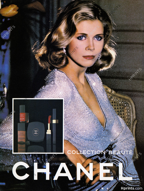 Chanel (Cosmetics) 1979 Lipstick, Nail Polish, Face Powder
