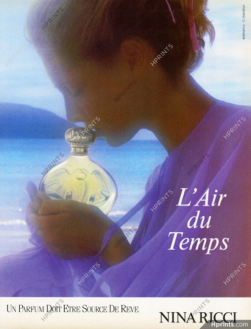 Nina Ricci (Perfumes) 1988 L'Air du Temps, Hamilton