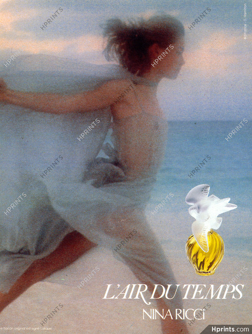Nina Ricci (Perfumes) 1985 L'Air du Temps, Photo David Hamilton