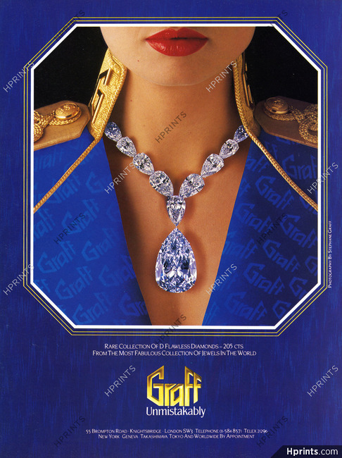 Graff 1989 Flawless Diamonds, Photo Stephane Graff
