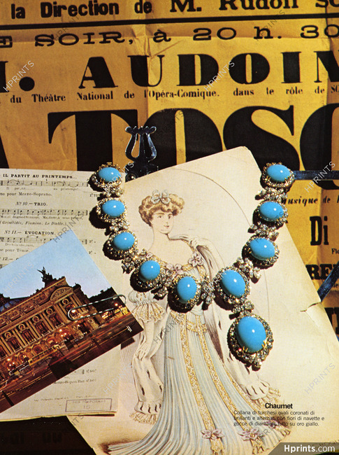Chaumet (High Jewelry) 1980 Turquoise Necklace