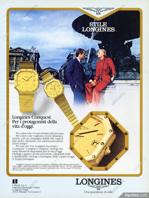Longines (Watches) 1980 Conquest, Place de la Concorde