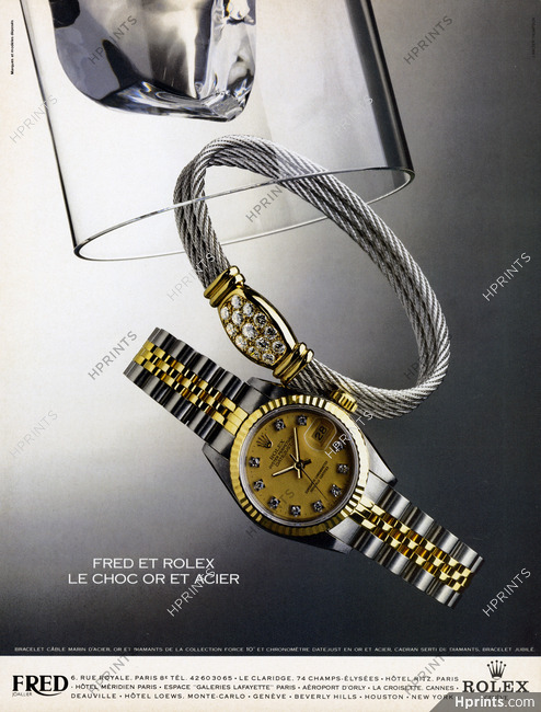 Rolex (Watches) 1989 Fred Joaillier