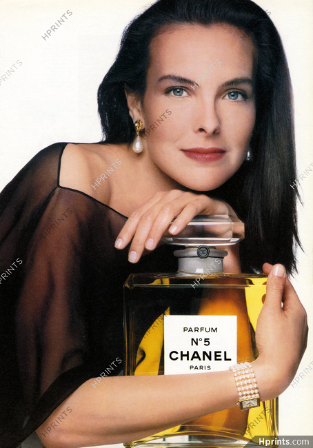 Chanel (Perfumes) 1991 Numéro 5, Carole Bouquet (L)