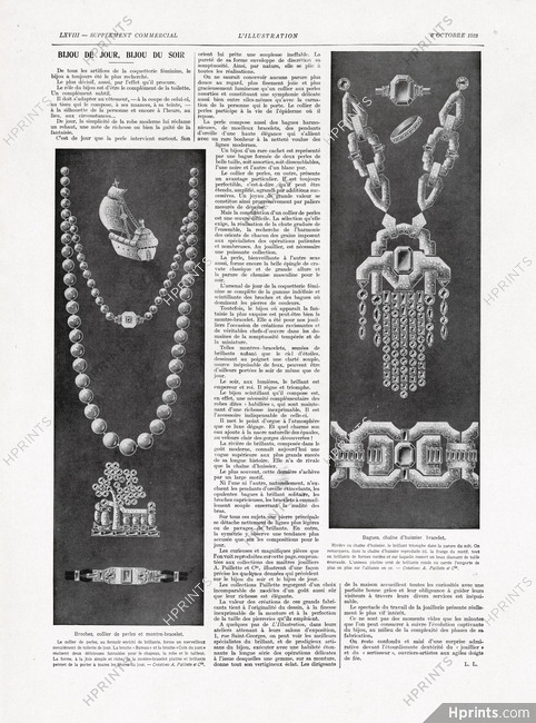 Bijou de jour, bijoux de soir, 1928 - A. Paillette & Cie., Art Deco Jewels, Text by L. L.