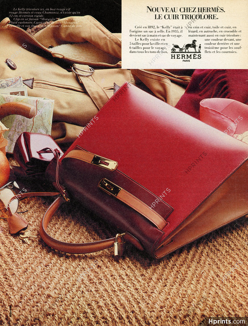 Hermès (Handbags) 1982 Kelly Tricolore