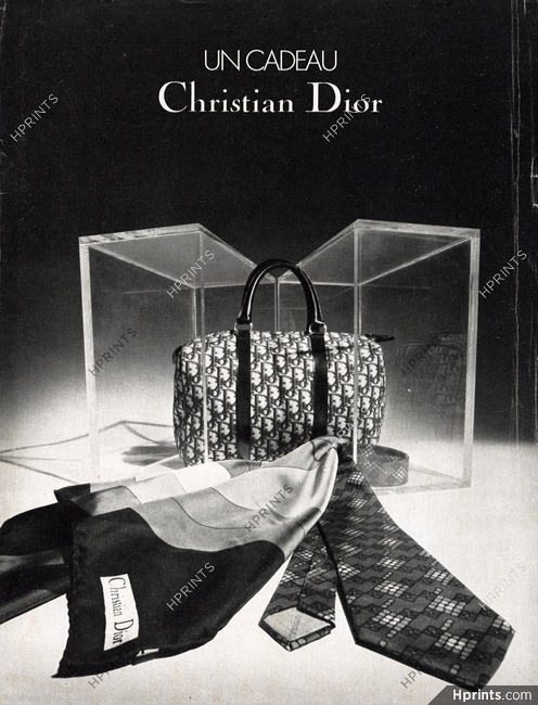 Christian Dior (Fashion Goods) 1973 Handbag, Scarf, Tie