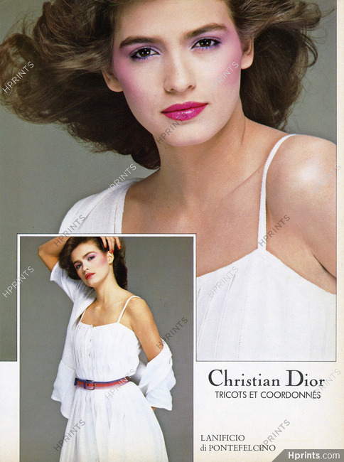 Christian Dior 1980 Gia Carangi Top Model