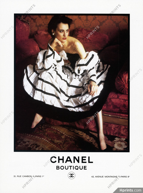 Chanel Boutique 1986 Inès de la Fressange