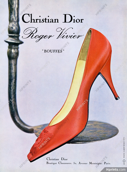 Christian Dior (Shoes) 1961 Roger Vivier
