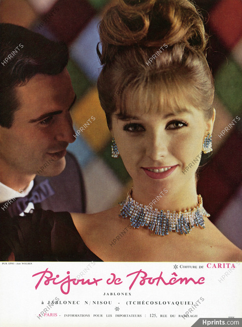 Jablonex (Jewels) 1961 Bijoux de Bohême, Carita