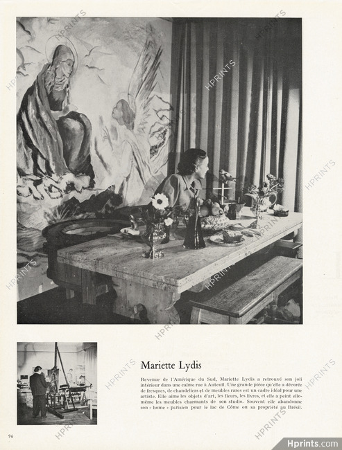 Mariette Lydis 1949 Les fées de la palette