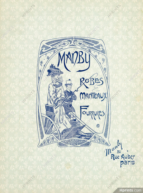 Manby (Tailor) 1901 Robes, Manteaux, Fourrures, 21 rue Auber