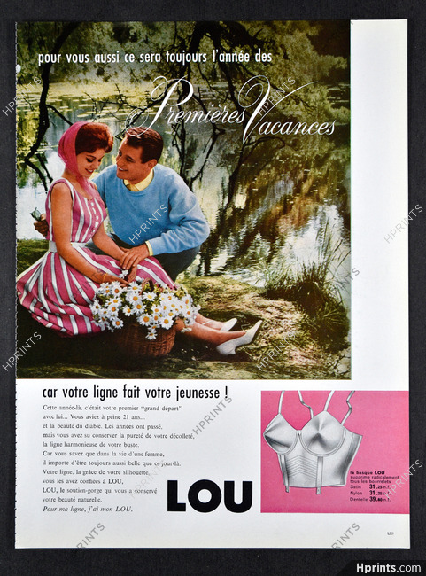 the 1960s-ad for Lou girdle, Mo