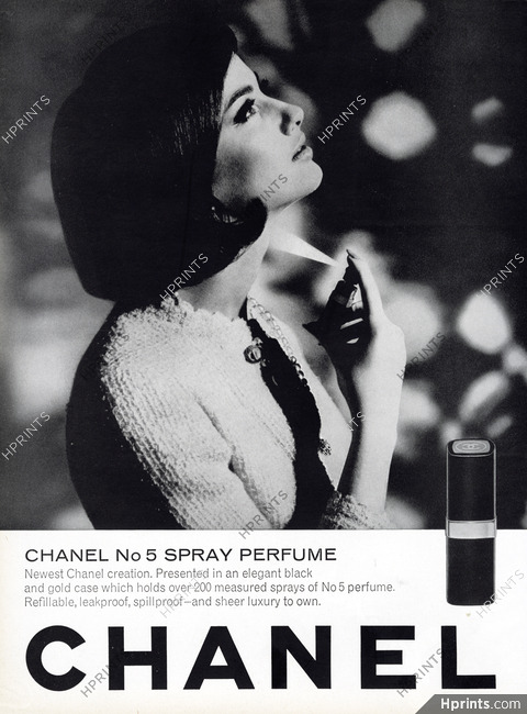 Chanel (Perfumes) 1965 Numéro 5 Spray Atomizer
