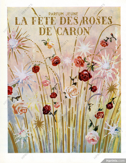 Caron (Perfumes) 1952 La Fête des Roses