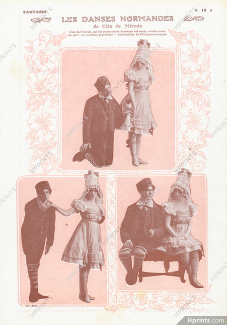 Les Danses Normandes 1911 Cléo de Mérode