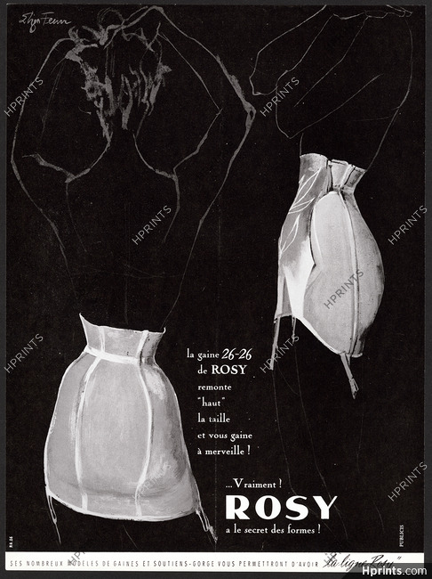 Rosy 1956 Eliza Fenn, Girdles