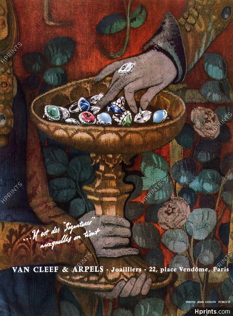 Van Cleef & Arpels 1957 Tapestry, Photo Jean Coquin