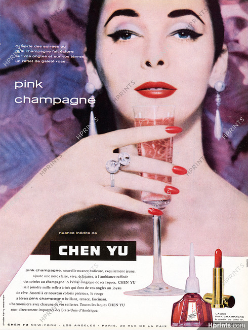 Chen Yu 1956 Harry Meerson Lipstick Nail Polish