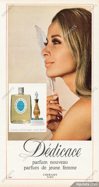 Cheramy (Perfumes) 1966 Dédicace